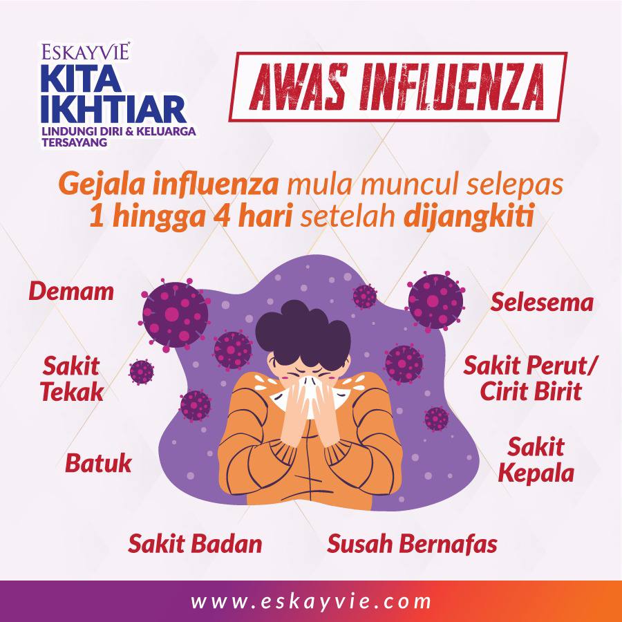 cara mencegah influenza