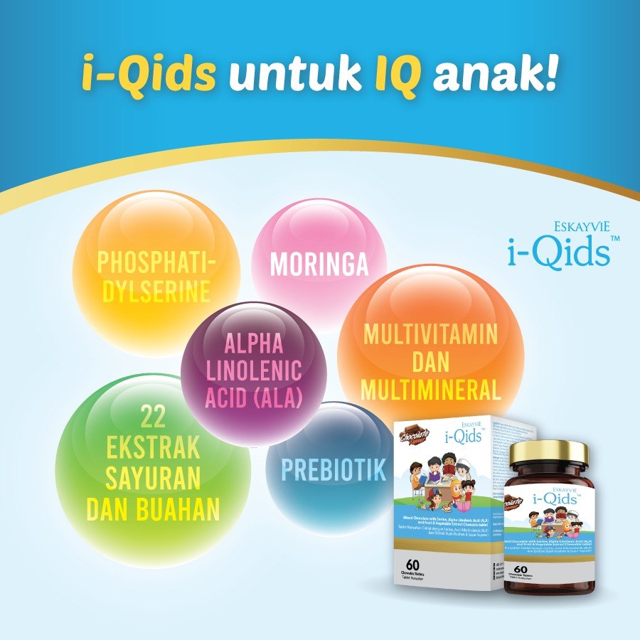 vitamin IQ untuk kanak-kanak